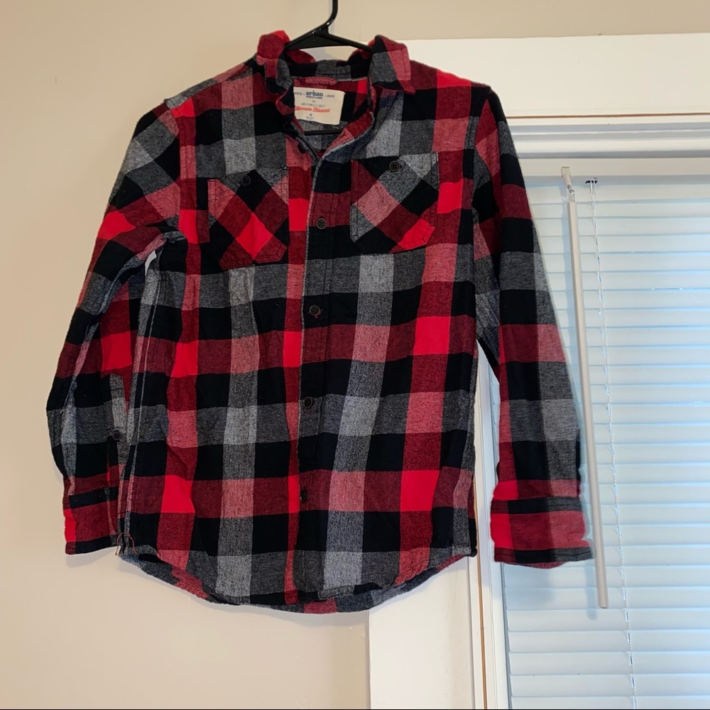 Urban pipeline flannel